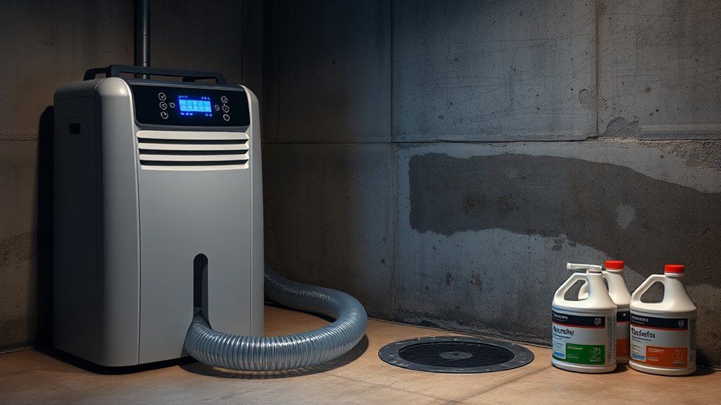 control moisture to prevent mold