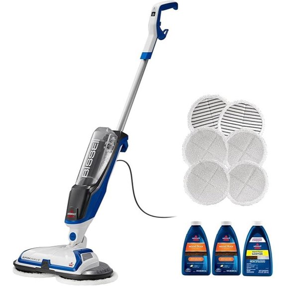 Bissell SpinWave Corded Hard Floor Mop with Pads