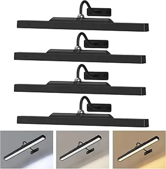 cordless dimmable picture lights