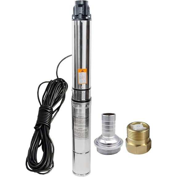 Deep Well Submersible Pump with 100FT Cord