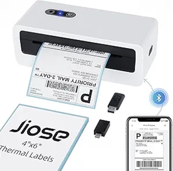 Jiose 4x6 Desktop Thermal Label Printer