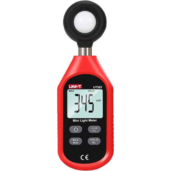 UNI-T UT383 Digital Light Meter for Brightness Measurement