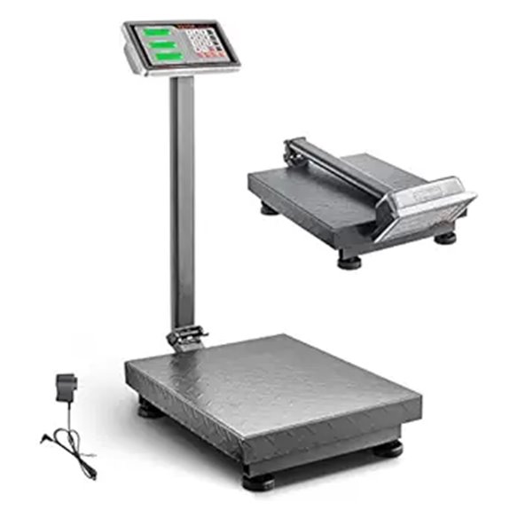 VEVOR Digital Platform Scale 660 lbs LCD Display