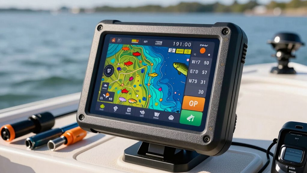 display sonar mapping usability