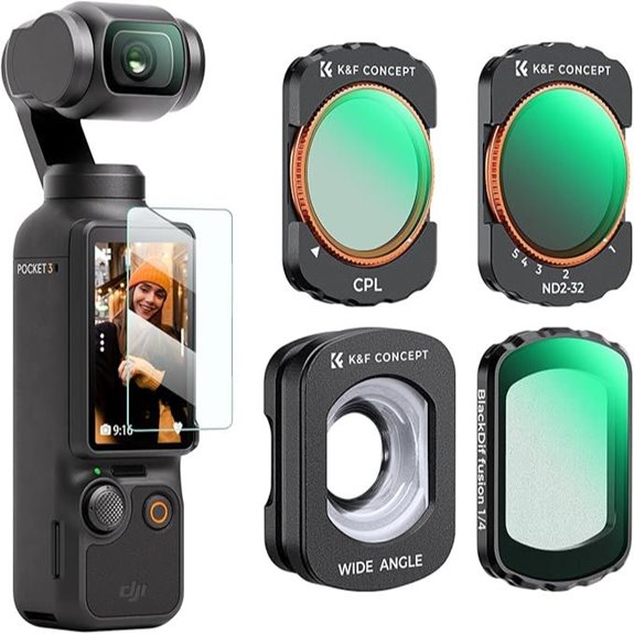 K&F Concept Lens & Filter Set for DJI Osmo Pocket