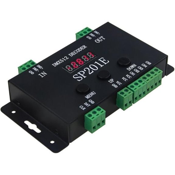 ALITOVE DMX to SPI RGB LED Controller