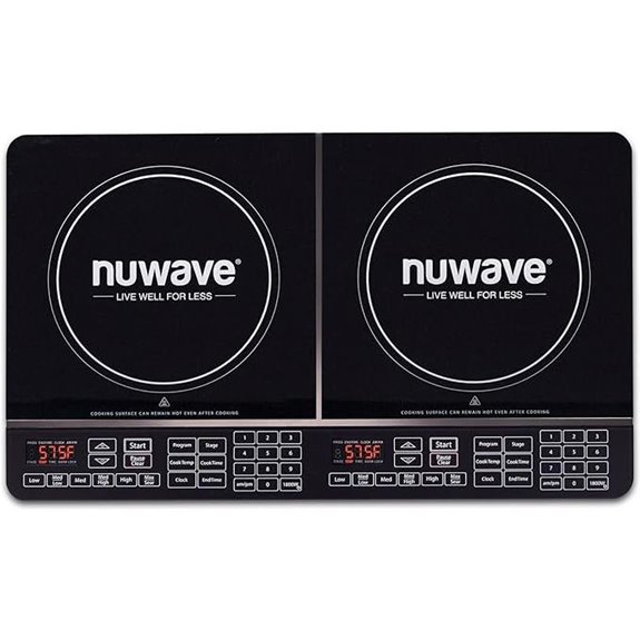 Nuwave Double Induction Cooktop with 1800W Power