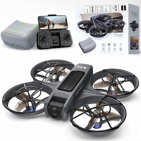 FPV Drone with VR Glasses & Dual Cameras