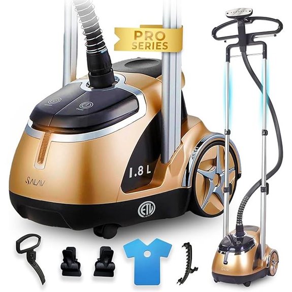SALAV Professional Dual Bar Garment Steamer