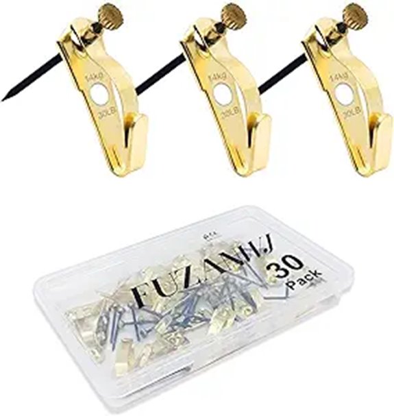 Earthquake Picture Hangers 30pcs with Nails