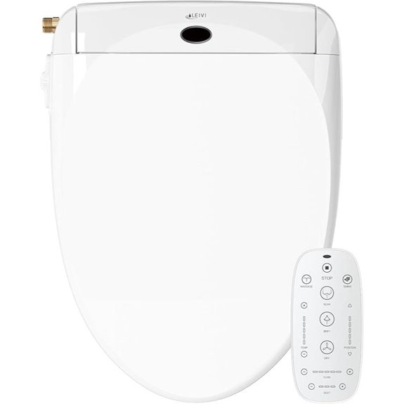 LEIVI Electric Bidet Toilet Seat with Remote
