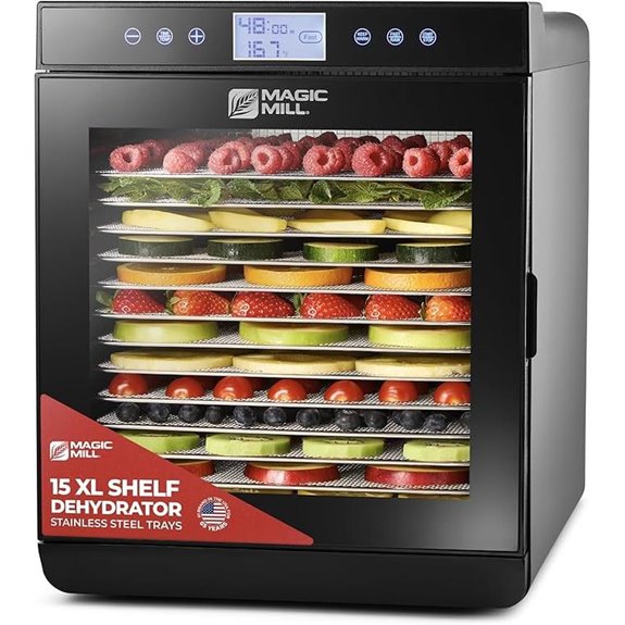 Magic Mill Food Dehydrator with Digital Timer