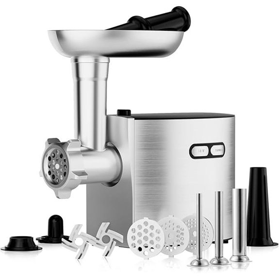 CHEFFANO Electric Meat Grinder & Sausage Maker Kit