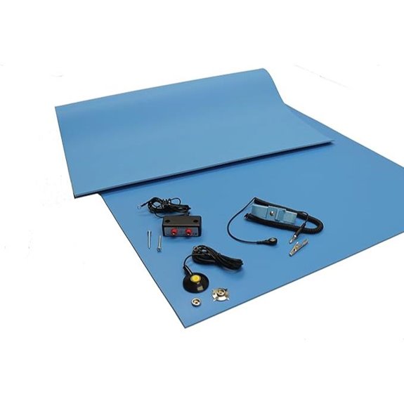 ESD Mat Kit with Wrist Strap and Grounding Cord