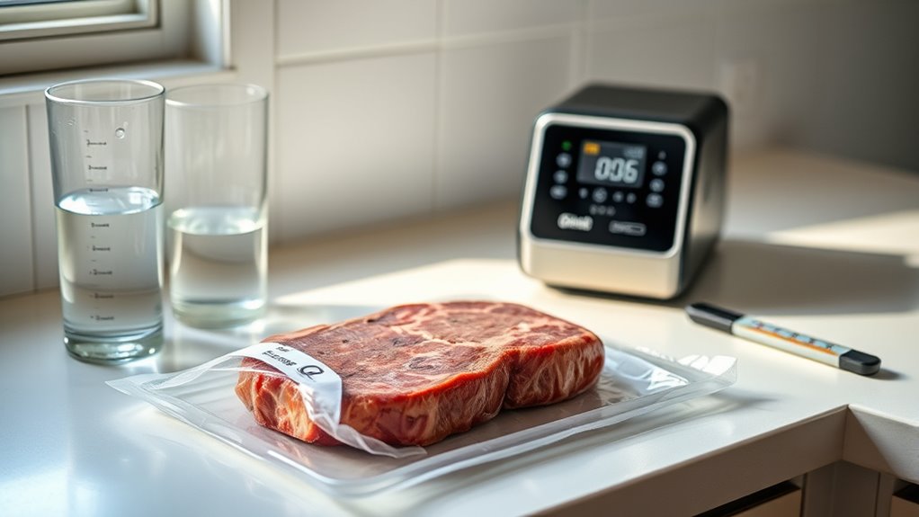 ensure safe sous vide cooking