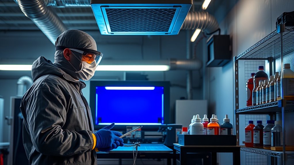 ensure safe uv printing