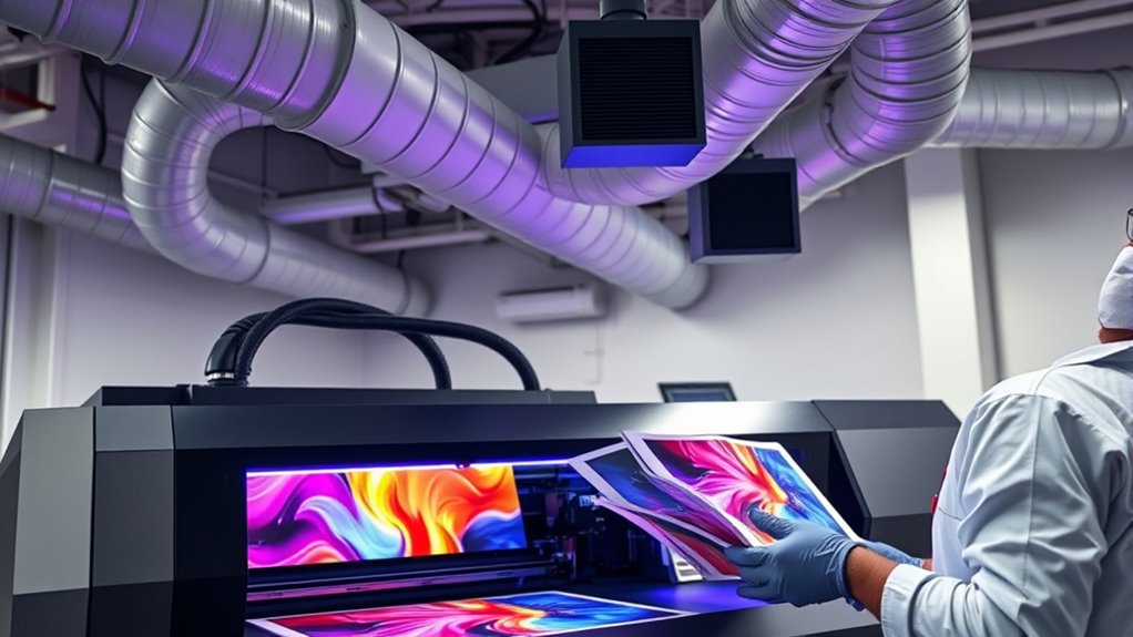 ensure safe uv printing