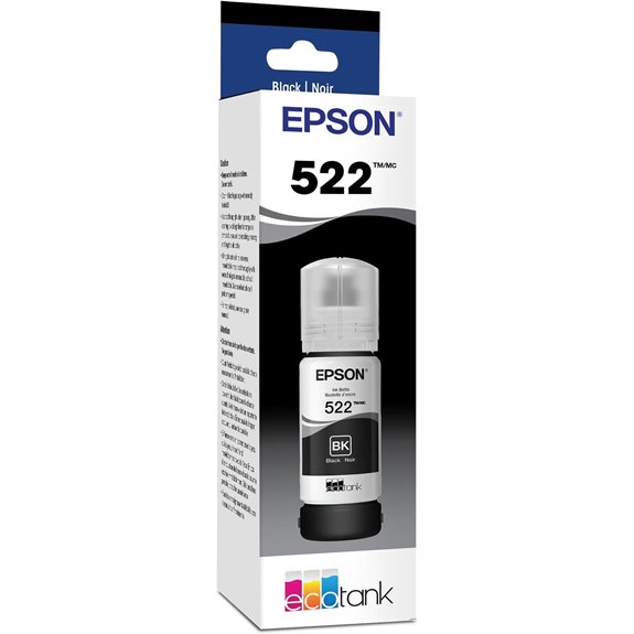 EPSON 522 EcoTank Black Ink Bottle