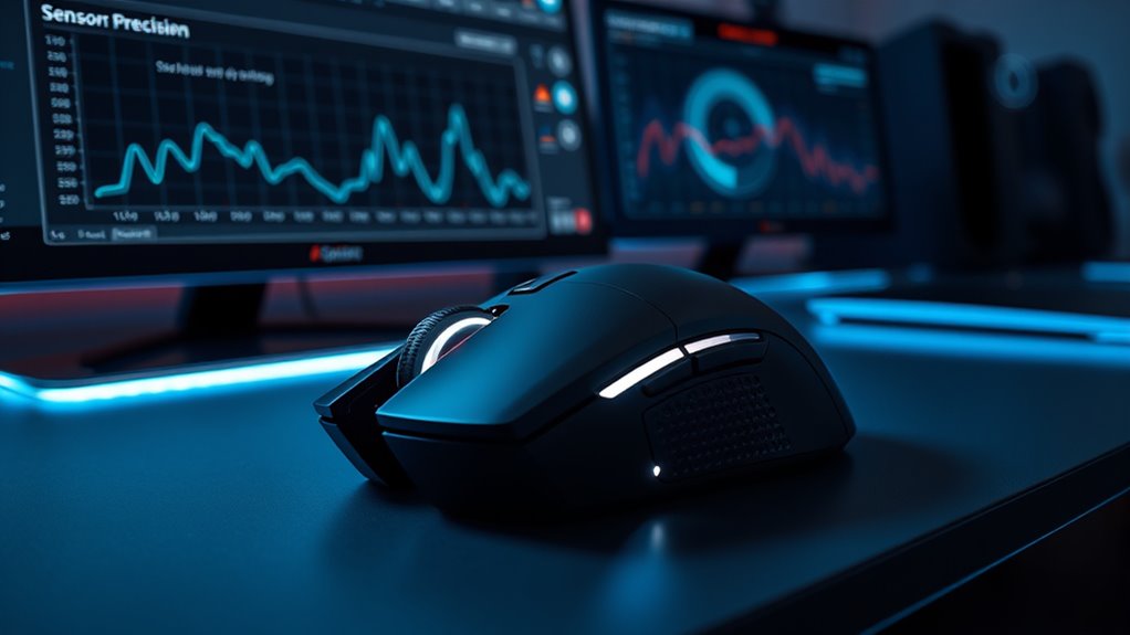 ergonomic customizable gaming mouse