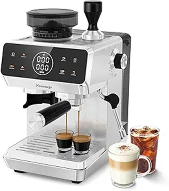 CM1620 Espresso Machine with Built-In Grinder