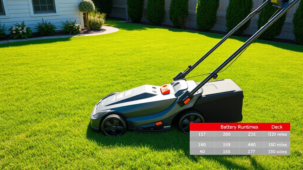 evaluate lawn size requirements