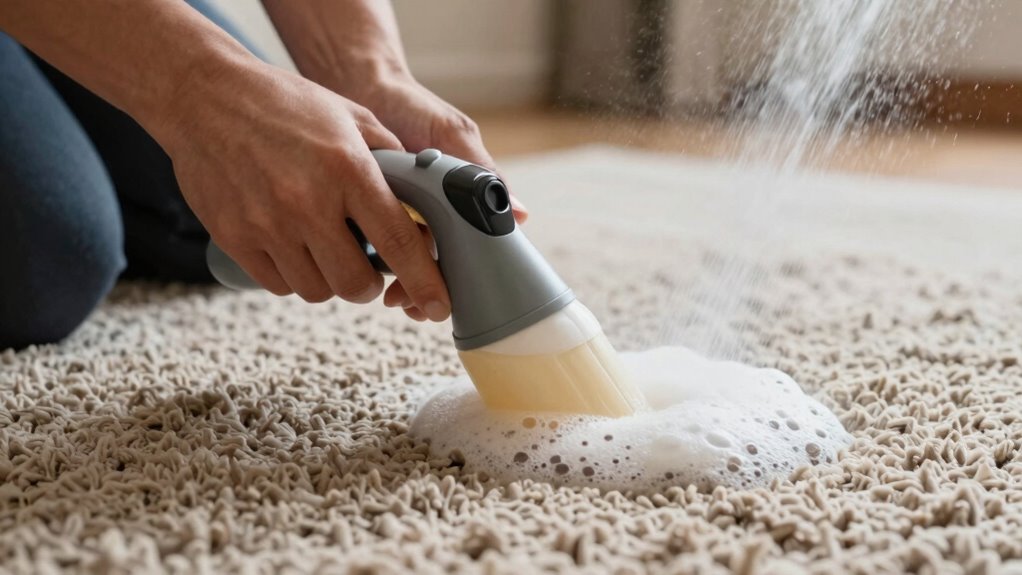 evenly apply and rinse