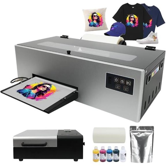 A4 L805 DTF Printer & Oven Bundle for Fabric