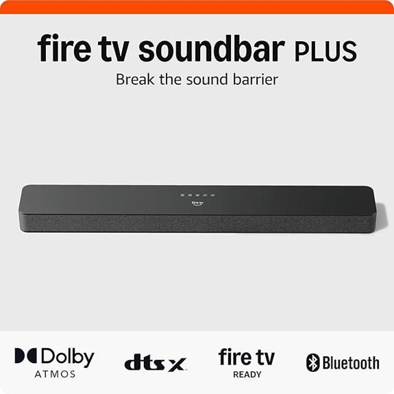 Amazon Fire TV Soundbar Plus with Dolby Atmos