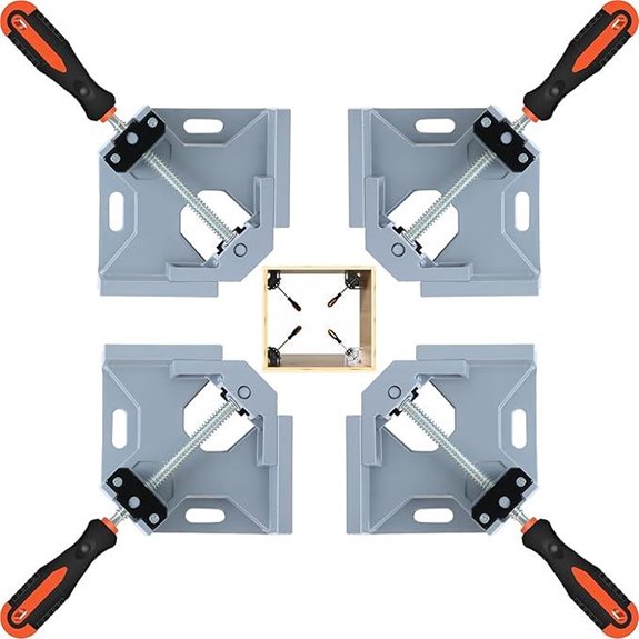 4PCS 90° Corner Clamps for Woodworking and Welding