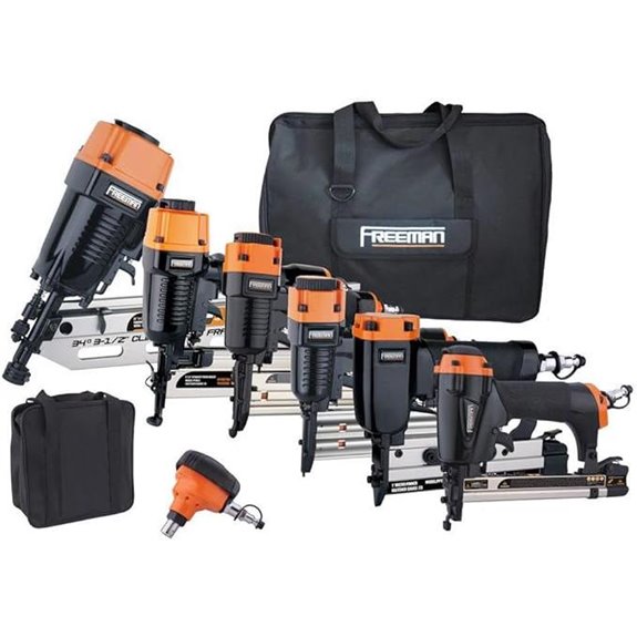 Freeman P9PCK Pneumatic Nailer & Stapler Kit