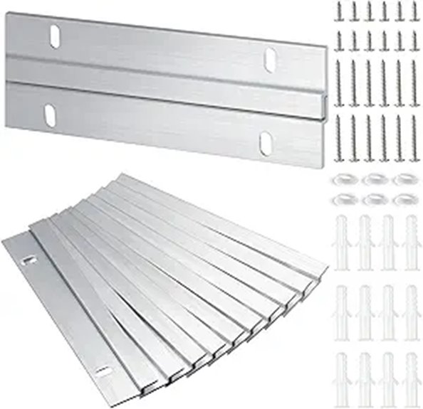 12 Pack French Cleat Wall Mount Hangers