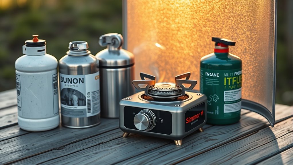 fuel options for camping stoves