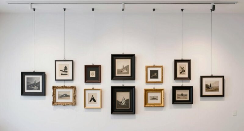 gallery wall cable systems