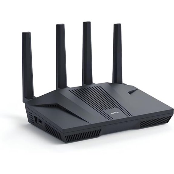 GL.iNet Flint 2 WiFi 6 Gaming Router with Dual Ethernet