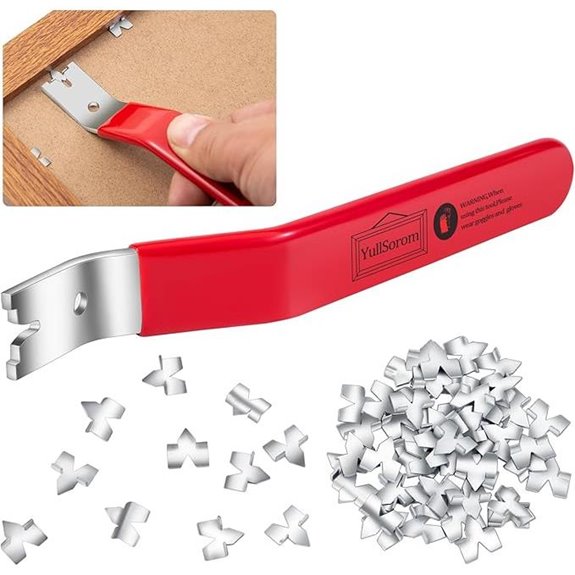 Push Mate Glazier's Point Driver Tool (Red)