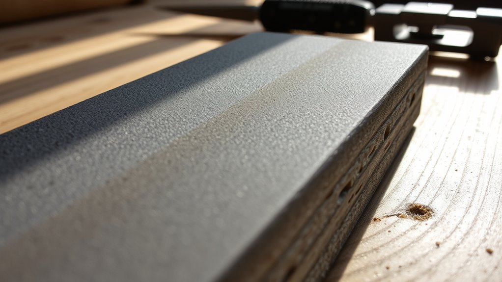 grit numbers determine sharpening efficiency