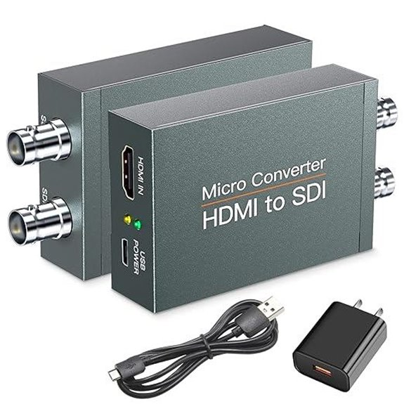 HDMI to SDI Converter with Dual SDI Outputs