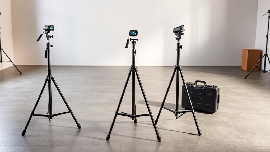 heavy duty adjustable stand features