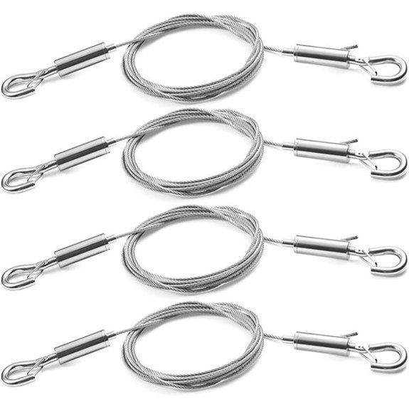 Heavy Duty Adjustable Picture Hanging Wire Kit