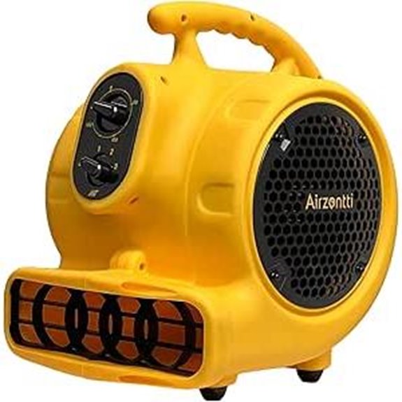 Heavy Duty Air Mover Fan with Timer and 3 Speeds