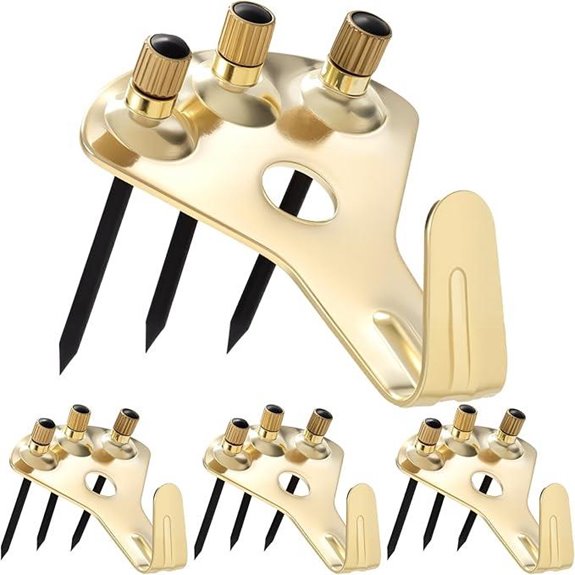 ANCIRS 4 Pack Heavy Duty Picture Frame Hooks