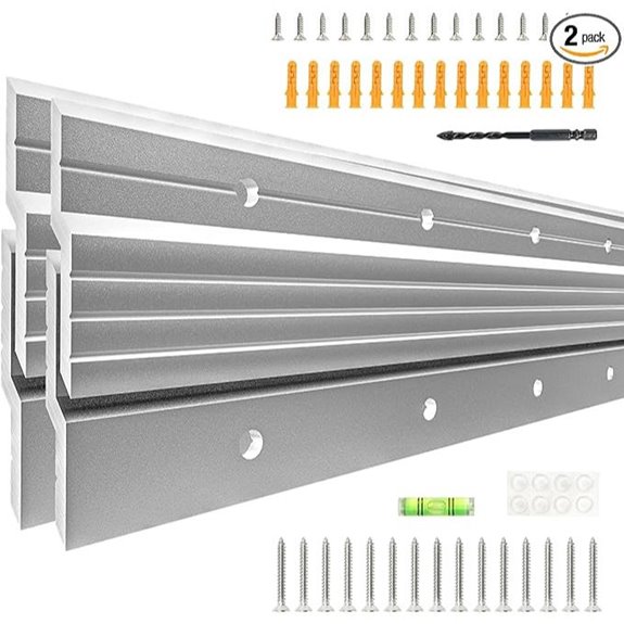 Heavy Duty French Cleat Hangers 2 Pairs 200 lbs