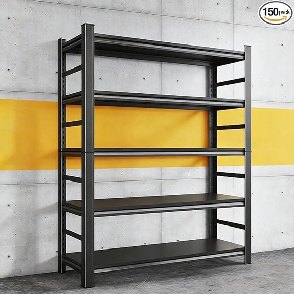 Heavy Duty 5-Tier Garage Shelving Unit (72 x 48)