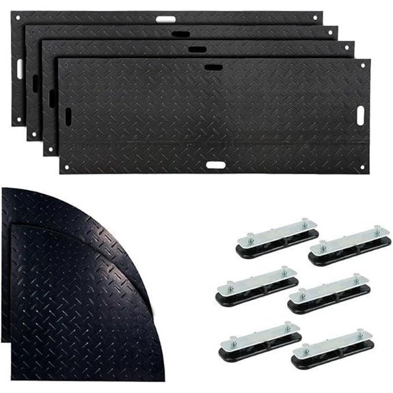 heavy duty ground protection mats