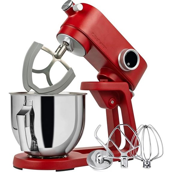 Heavy Duty Stand Mixer with Attachments and Timer