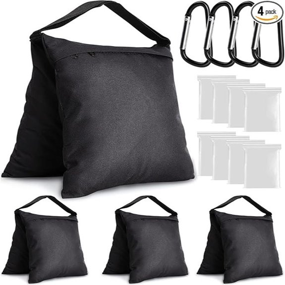 Aimosen 4-Pack Heavy Duty Sandbags for Photography