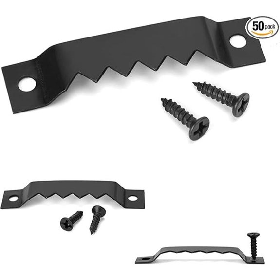 Heavy Duty Sawtooth Picture Hangers 50 Pack