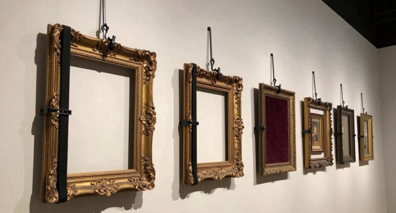 heavy frame museum hangers