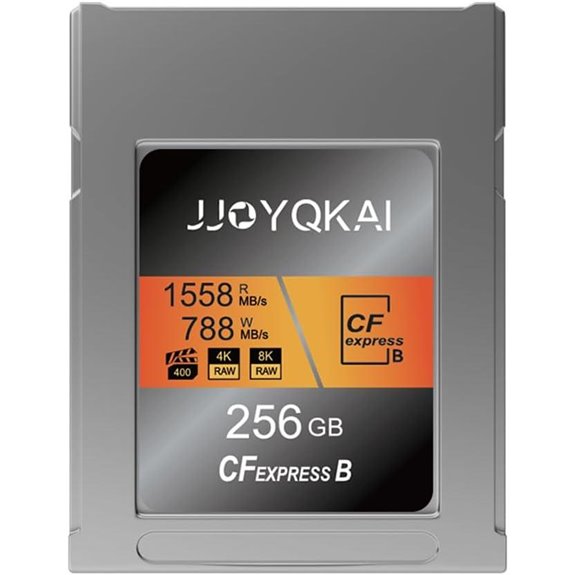 256GB CFexpress Type B Memory Card with 8K Video