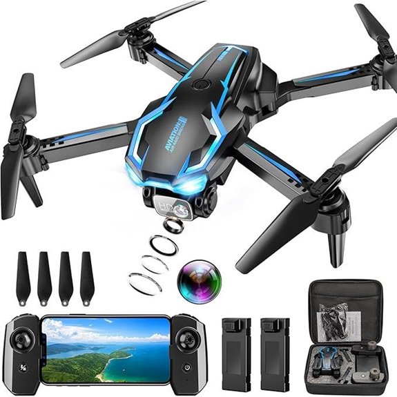 2K HD FPV Drone with Camera and Accessories